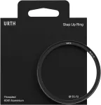 Urth 55&ndash;72 mm žiedas objektyvo skersmens didinimui &ndash; prijunkite 72 mm srieginius filtrus prie 55 mm objektyvų