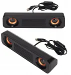 Kompiuterio kolonėlės Soundbar žaidimų kolonėlė kompiuteriui mini jack 3,5 mm usb