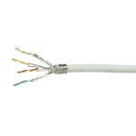 LOGILINK CPV0054 Tinklo instaliacijos kabelis Cat.7 S/FTP 100m baltas Pradžia