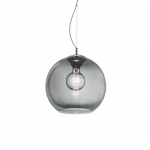 Pakabinamas &scaron;viestuvas Ideal Lux Suspended lamp with 1 light NEMO, E27, pilka