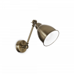 Sieninis &scaron;viestuvas Ideal Lux Wall lamp with 1 light NEWTON, E27, baltas
