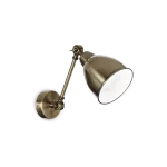 Sieninis &scaron;viestuvas Ideal Lux Wall lamp with 1 light NEWTON, E27, baltas