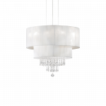 Pakabinamas &scaron;viestuvas Ideal Lux Suspended lamp with 4 lights OPERA, E27, baltas