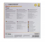 Svarstyklės Weighing scale bathroom Esperanza Yoga EBS003 (juodos spalvos)