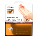 Atkuriamoji drėkinamoji rankų kaukė pir&scaron;tinės L'biotica, 26 ml, 1 pora