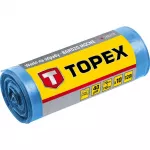 &Scaron;iuk&scaron;lių mai&scaron;ai TOPEX Heavy Duty 120 L Mėlyni (10 vnt.)