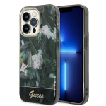 Apple iPhone 14 Pro Max Guess dėklas Jungle Collection (GUHCP14XHGJGHA) žalios spalvos