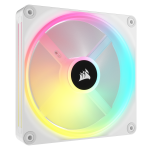 CORSAIR iCUE LINK QX140 RGB Baltas 140 mm magnetinio kupolo ventiliatorius, vienas