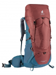 Kuprinė Deuter Aircontact Lite 40+10 - Pilka / Mėlyna