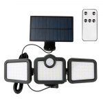 TelForceone SUNARI saulės lempa LED FLS-04 108*SMD PIR 10W 800lm 6000K 2400mAh Li-Ion Forever Light