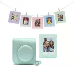Nuotraukų rėmelis Fujifilm instax mini 12 priedų rinkinys (DĖKLAS, ALBUMAS, RĖMELIAI SU SEGTUKAIS); MINT Žalias