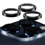 Panzer Glass PanzerGlass&trade; lankeliai fotoaparato objektyvo apsauga iPhone 15 Pro | 15 Pro Max | Juodas Metalas
