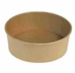 Multi Salotų dubenys Catersource apvalūs 750 ml &Oslash;148x61 mm rudos spalvos kraft su PE (6 pak. x 50 vnt./kartonas)