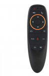 CP G10s Universāla Smart TV Air Mouse - Bezvadu / IR Pults Balss Asistents & Giroskops Melna