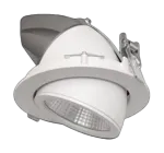 28W LED įleidžiamas pakreipiamas &scaron;viestuvas ANGLE, baltas, 4000K, IP44
