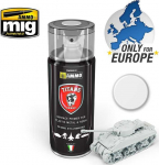 AMMO by MIG Jimenez Titans Hobby baltas matinis akrilinis pur&scaron;kiamas gruntas 400 ml
