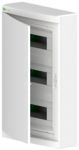 Elektro Plast Nasielsk 2445-00 Eleganti&scaron;kas modulinis skirstomasis skydas 3x12 pavir&scaron;inis IP40 N+PE baltos durys 2445-00