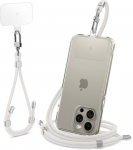 Dėklas Spigen Universal Set Lanyard and Pendant - Baltas