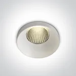 12W COB LED įleidžiamas &scaron;viestuvas, baltas, 3000K, 10112HA/W/W