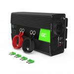 Green Cell ĮTAMPOS KEITIMO INVERTERIS Žalias elementas 12V / 230V 150W/300W MODIFIKAS SINUSOID INV06