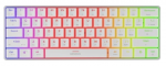 Klaviatūra Genesis Thor 660 G2 RGB balta Gateron Raudona
