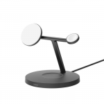 Belkin BoostCharge Pro Headphones, I&scaron;manusis telefonas, I&scaron;manusis laikrodis Juodas USB Wireless charging Fast charging Indoor
