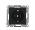 Kontakt Simon Kreiptis į Simoną TGSZ1CZ.01/149 Simon 55 Lizdas Schuko su langinėmis (modulis) 16 A, 250 V~, greitos jungtys Juodas kilimėlis TGSZ1CZ.01/149