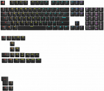 Klaviatūra Glorious GPBT su pa&scaron;vietimu Keycaps, ANSI i&scaron;dėstymas US, PBT, Dye-Sub - juodos spalvos