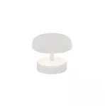 2W LED įkraunamas stalo &scaron;viestuvas, baltas, 3000K, dimeriuojamas, IP44, E401