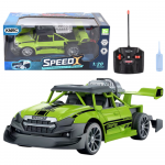 Lean Toys ŽALIAS DŪMUS SKLEIDŽIANTIS RC AUTOMOBILIS 1:20