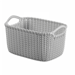 Lumarko Curver Krep&scaron;elis Mezgimas XS stačiakampis 3L 25x18x14cm &scaron;viesiai pilkas