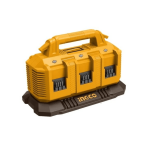 Ingco 6pcs battery charger 4,0A for Li-ion batteries AKU 20V