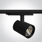 40W LED akcentinis &scaron;viestuvas į 3 fazių bėgelius, juodas, 3000/3500/4000K, DALI, 65670CTL/B/V