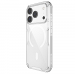 Nillkin Nature TPU PRO Magnetic dėklas skirtas Apple iPhone 17 Pro skaidrus