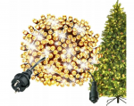 Happy People Lauko Kalėdinė girlianda 1000 Led, 65 metrai &Scaron;iltai baltos spalvos Flash K-10