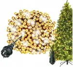 Happy People Lauko Kalėdinė girlianda 1000 Led, 65 metrai &Scaron;iltai baltos spalvos Flash K-10