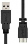 Pulio Fuj:tech USB-A 3.0 - Micro-B laidas, 1m