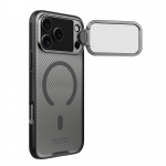 Nillkin CamShield Prop Magnetic dėklas skirtas Apple iPhone 17 Pro Max skaidrus juodos spalvos
