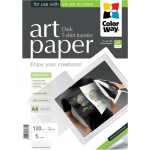 ColorWay ART T-shirt transfer (dark) | Photo Paper | 120 g/m&sup2; | A4 | A4