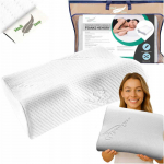 Ortopedinė profilinė miego pagalvė su įduba i&scaron; Memory Foam