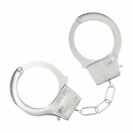 Ouch By Shots Classic Metal Handcuffs - Sidabrinis