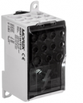 Morek MAB1281S10 Paskirstymo blokas OJL280A juodas įėjimas: 1xAl/Cu 35-120 i&scaron;ėjimas: 2x6-35mm2/5x2,5-16mm2/ 4x2,5-10mm2 1000V MAB1281S10