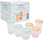 Miniland Dreamland Crvsh Miniland Dreamland sandarių indelių rinkinys kūdikių maistui 6 vnt.