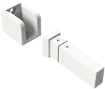 EASY LINK sistemos bėgelio sieninis laikiklis, baltas, K1002343B