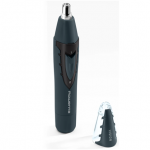 Rowenta Nose and Ear Trimmer | TN3011F0 | Cordless | Wet & Dry | Juodas/Mėlyna