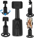 Sukiojamas telefono stovas, 360&deg; su stabilizatoriumi, veido sekimas