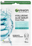 Garnier Skin Naturals Hyaluronic Aloe Serum Tissue Mask Veido kaukė 1ml lak&scaron;tinė veido kaukė Moterims