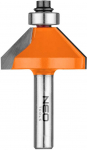 Neo Frez kształtowy su łożyskiem, TCT, 35.5 x 15.9 mm, trzpień 8 mm