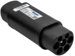 Akyga AK-SC-E22 Ladekabel-Adapteris [1x Tesla Buchse - 1x GB/T (20234.2-2015) Stecker] 1 0 m