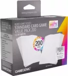 Gamegenic Gamegenic: Stalo žaidimų įmautės - Standartinės (66x91 mm) - Skaidrios matinės - Vertės paketas, 200 vnt.